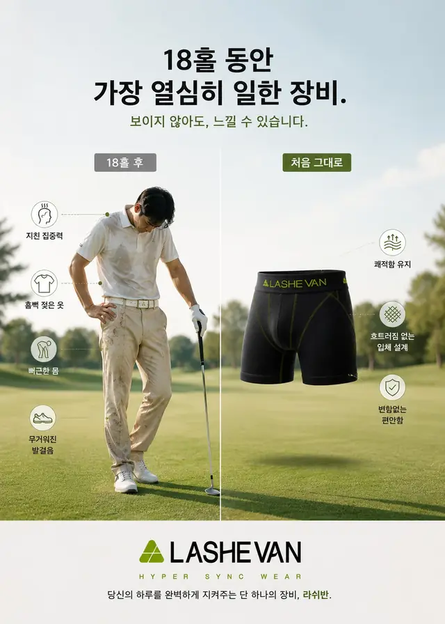 LASHEVAN-Golfkampagne „HYPER SYNC WEAR“ – 26