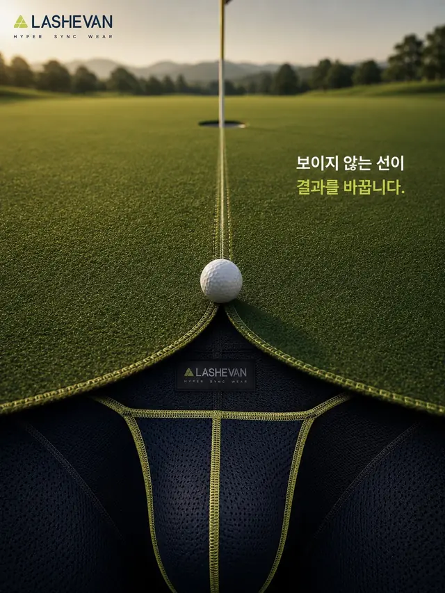 라쉬반 골프 캠페인 "HYPER SYNC WEAR" — 26종