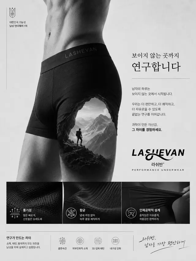 라쉬반 골프 캠페인 "HYPER SYNC WEAR" — 26종